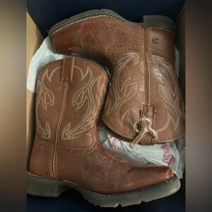 Durango Kids' Brown Leather Boots